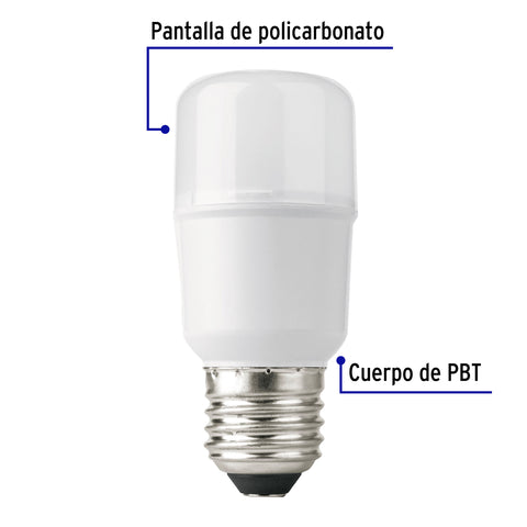 Lámpara de LED tipo barra 8 W luz de día, blíster, Volteck | LED-60S | 46039