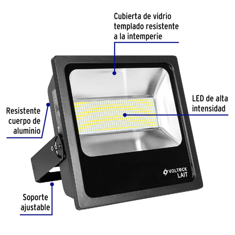 Reflector LED para exteriores 200W 6500K, VOLTECK | REF-306L | 46127