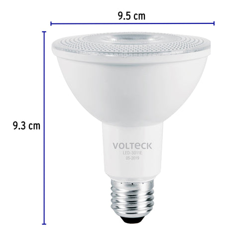 Lámpara de LED 11 W tipo PAR 30 luz de día, blíster, Volteck | LED-3011E | 46187