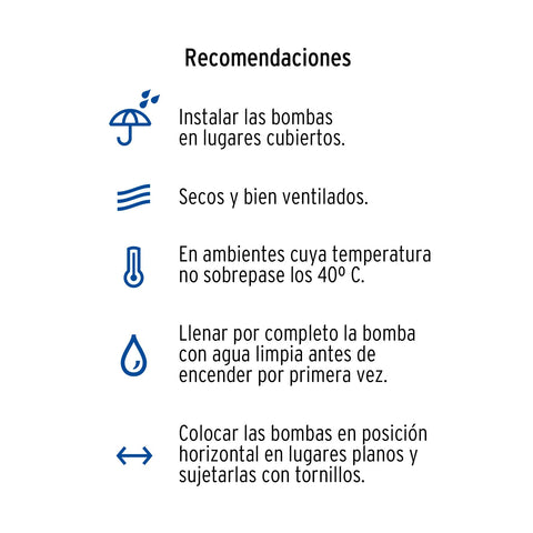 Bomba periférica 1/2HP, altura máx 30m, uso agrícola, FOSET | BOAP-1/2F2 | 46237
