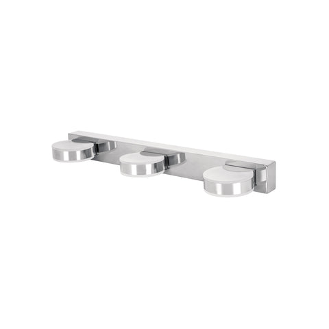 Luminario LED de pared para baño 10W 4000K, 3 spots, VOLTECK | ARB-300L | 46346