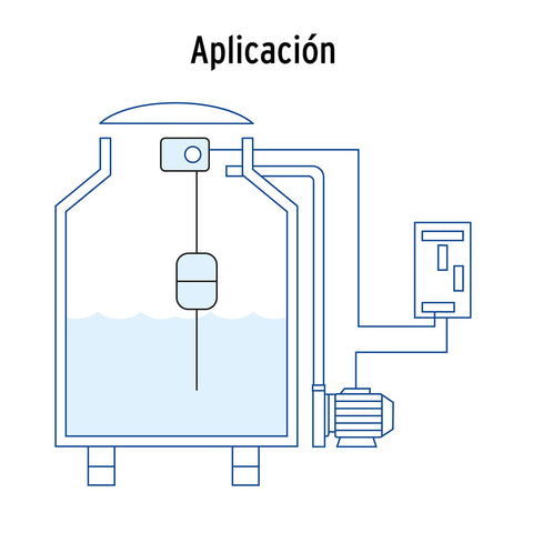 Interruptor eléctrico para flotador, FOSET | FL-969 | 46379