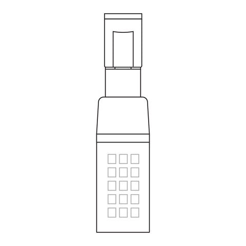 Portalámpara de porcelana para base G9, Volteck | POPO-9 | 46391