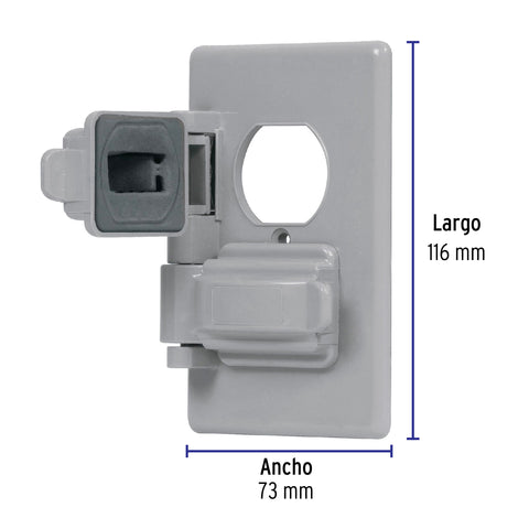 Placa dúplex de policarbonato para intemperie,línea Standard | PPIN-DOS | 46410
