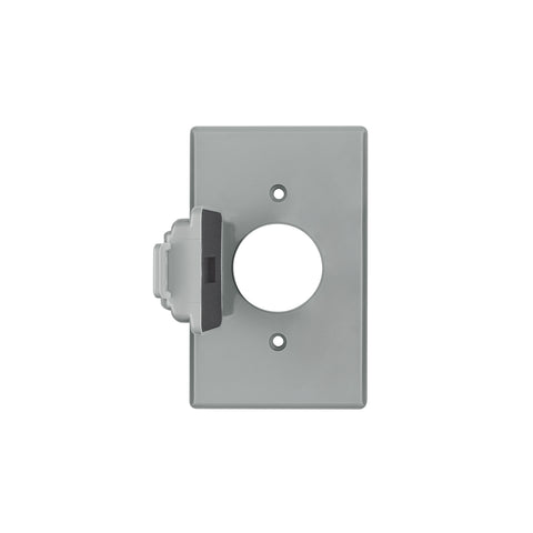 Placa contacto redondo, policarbonato,p/intemperie, Standard | PPIN-SES | 46411