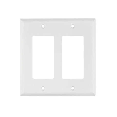 Placa 2 ventanas, de policarbonato, línea Classic, Volteck | PPDO-CL | 46419