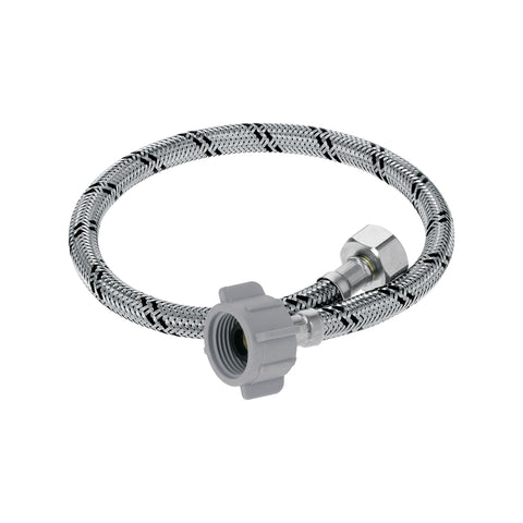 Manguera p/WC, acero inox, 1/2'x7/8', 50 cm, plástico/latón | FWC-P50X | 46422