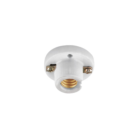 Portalámpara de porcelana para candil, Volteck | POPO-10 | 46531