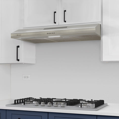 Campana extractora 80cm, empotrable, acero inoxidable, FOSET | CAME-80 | 46537