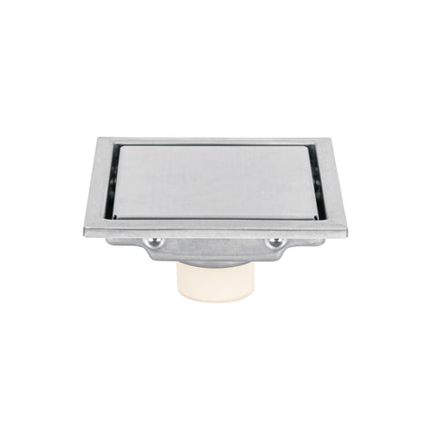Resumidero reversible de 4', anti olores, acero inox, AQUA | RS-703 | 46543