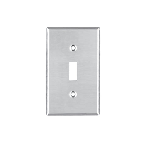 Placa de Acero Inox. para interruptor vertical, Standard | PIAP-S | 46547