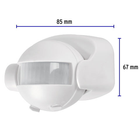 Sensor de movimiento de 180° para pared y techo, Volteck | SEMO-180 | 46594