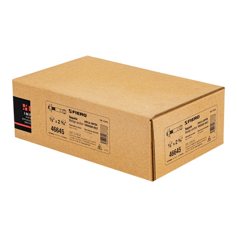 Caja con 25 taquetes arpón de 1/2' x 2-3/4', FIERO | TAE-1/2A1G | 46645