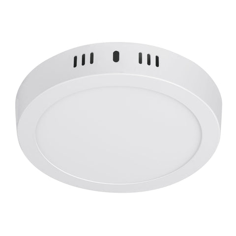 Luminario LED plafón 12W 6500K, redondo, blanco, VOLTECK | PLA-205L | 46713