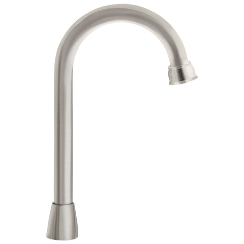 Cuello tipo bar para mezcladora de lavabo, satín, AQUA | AQCR-60N | 46724
