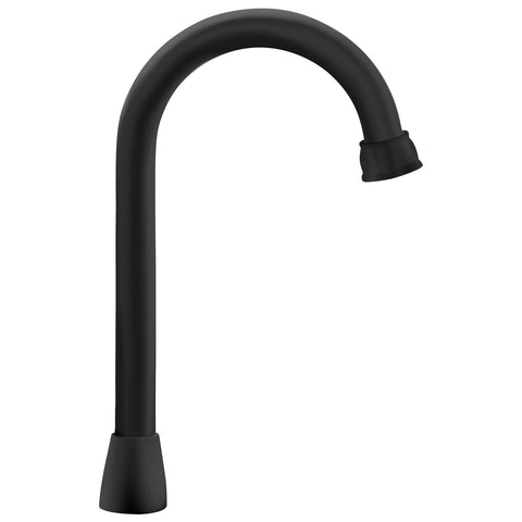 Cuello tipo bar para mezcladora de lavabo, negro mate, AQUA | AQCR-60M | 46725