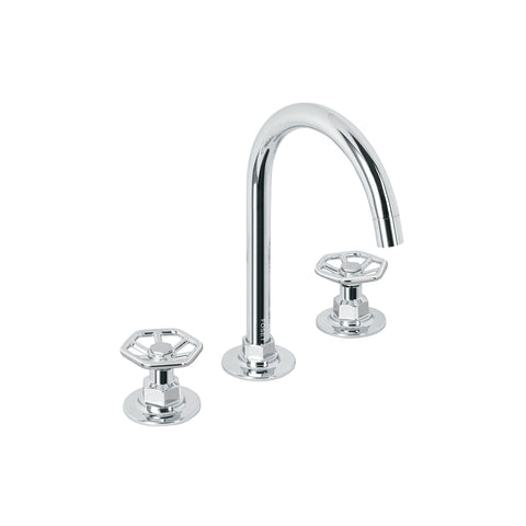 Mezcladora p/lavabo,taladros separados,redondos,cromo TÚBIG | TBM-91 | 46759