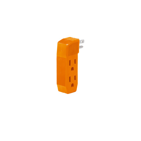 Multicontacto triple aterrizado, tipo 'F' reforzado, Volteck | MUL-350 | 46803