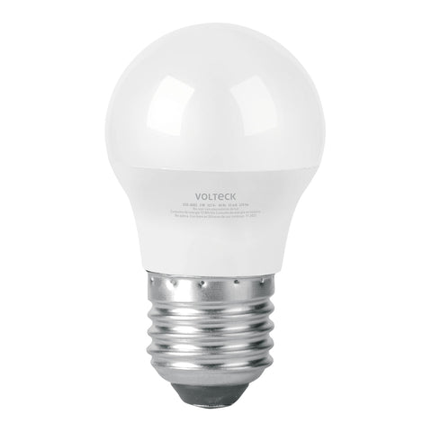 Lámpara LED G45 3 W (equiv. 25 W) luz cálida blíster Volteck | LED-30GC | 46855