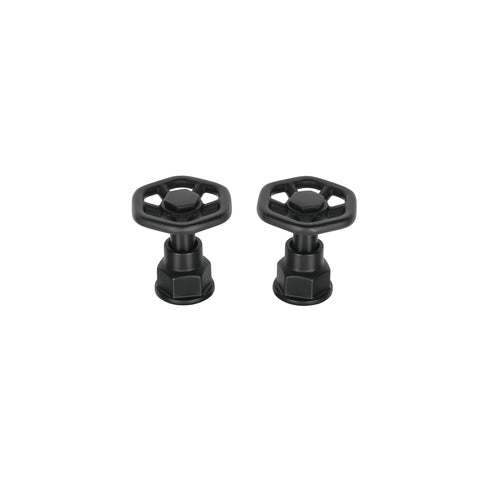 Juego de 2 manerales para mezcladora, volante, negro, TÚBIG | TBMM-61M | 46871