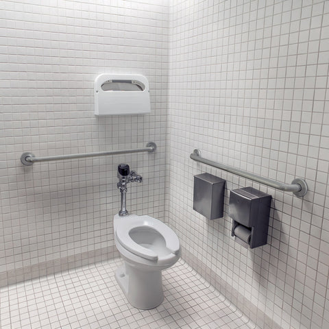 Barra recta de seguridad, acero inox, 1-1/4' x 80cm, FOSET | BARS-80 | 46886
