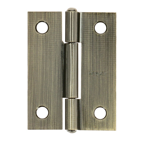 Bisagra rectangular 2' latón antiguo, HERMEX | BR-202 | 46911