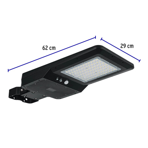 Luminario suburbano solar LED 40 W 6500 K con control remoto | SUB-903L | 46959