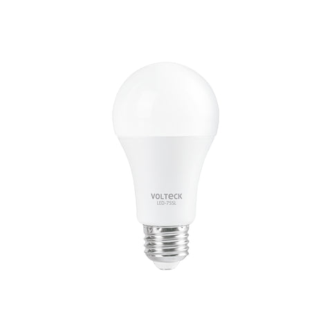 Lámpara LED tipo bulbo A19 10 W con sensor de luz, Volteck | LED-75SL | 46990