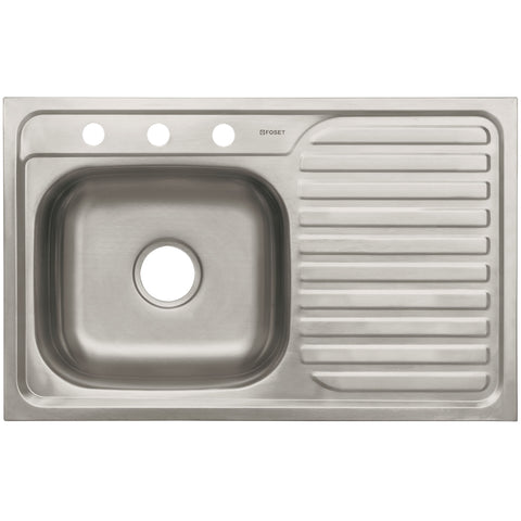 Tarja de empotrar 80x50cm tina izquierda, FOSET BASIC | TA-851IB | 47018