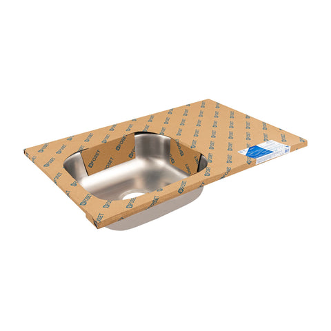 Tarja de empotrar 80x50cm tina izquierda, FOSET BASIC | TA-851IB | 47018