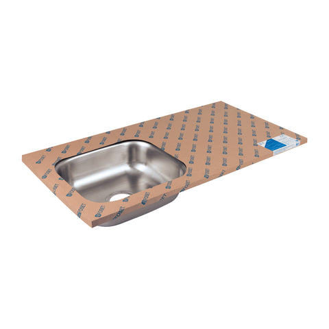 Tarja de empotrar 100x51cm tina izquierda, FOSET BASIC | TA-1051IB | 47020
