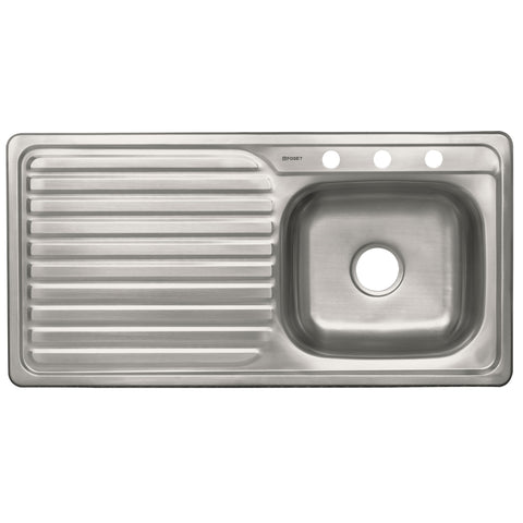 Tarja de empotrar 100x51cm tina derecha, FOSET BASIC | TA-1051DB | 47021