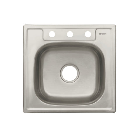Tarja de empotrar sencilla 50x53cm, FOSET BASIC | TA-553B | 47025