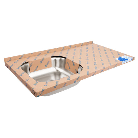 Tarja de sobreponer 100x50cm tina izquierda, FOSET BASIC | TA-1050IB | 47028