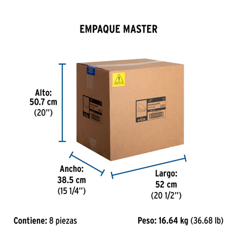 Asiento alargado con tapa para WC, abierto, azul, FOSET | AWC-45Z | 47036