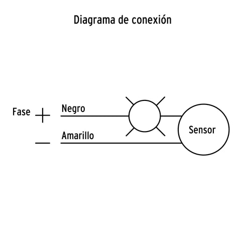 Sensor de movimiento con interruptor de pared, Volteck | SEMO-CL | 47230