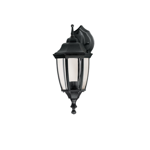Arbotante tipo farol tradicional suspendido p/exterior negro | ARB-103S | 47291