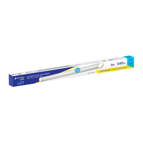 Luminario lineal ultra delgado de LED 6 W para gabinete | GAB-001L | 47324
