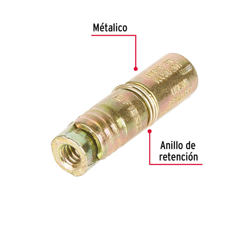 Bolsa con 4 taquetes expansivos de 3/16' sin tornillo, FIERO | TAE-3/16 | 47373