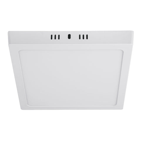 Luminario LED plafón 18W 6500K, cuadrado, blanco, VOLTECK | PLA-212L | 47444