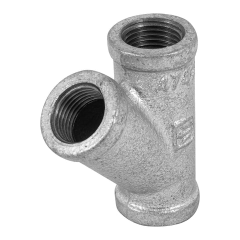 Yee sencilla 1/2' acero galvanizado, FOSET | CG-801 | 47473