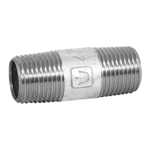 Niple de acero galvanizado 1/2' x 2', FOSET | CG-401 | 47516