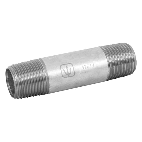 Niple de acero galvanizado 1/2' x 3', FOSET | CG-402 | 47517
