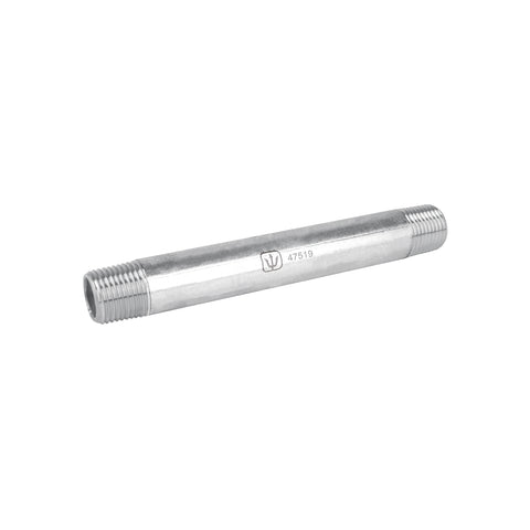 Niple de acero galvanizado 1/2' x 6', FOSET | CG-404 | 47519