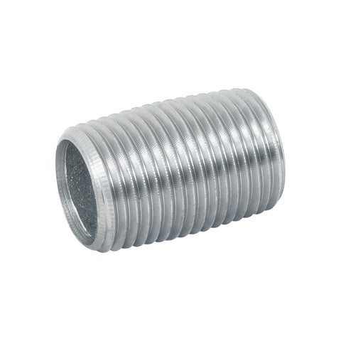Niple de acero galvanizado 1/2' cuerda corrida, FOSET | CG-471 | 47536