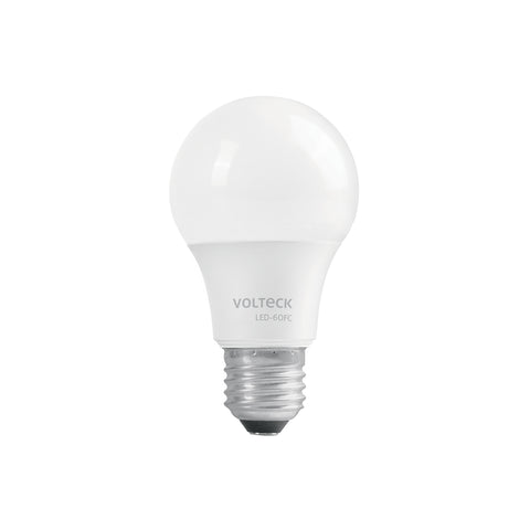 Lámpara LED A19 9 W (equiv. 60 W), luz de día, caja, Volteck | LED-60FC | 47546