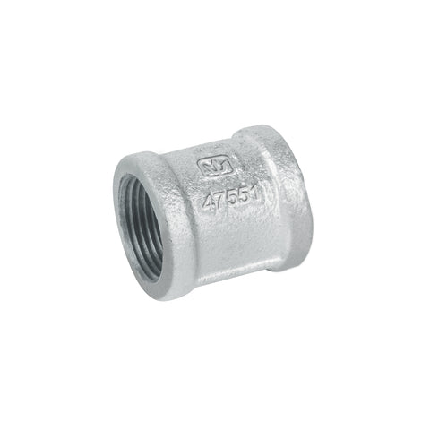 Cople reforzado de acero galvanizado de 3/4', FOSET | CG-202 | 47551