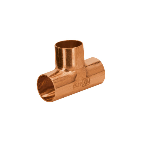 Tee sencilla de cobre 1/2', FOSET BASIC | CC-761B | 47637