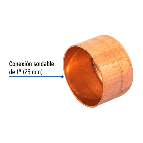 Tapón capa de cobre 1', FOSET BASIC | CC-363B | 47642