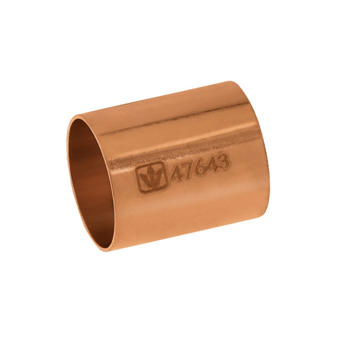 Cople de cobre 1/2', sin ranura, FOSET BASIC | CC-201B | 47643